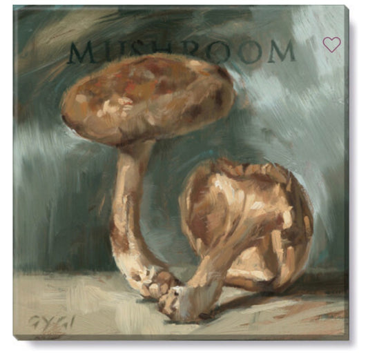 227. Mushroom Giclee 5 x 5