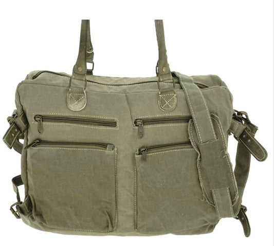 119. Canvas Unisex Crossbody Messenger Bag