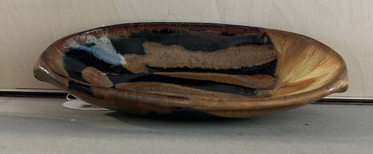 140. Pottery Oval Dish