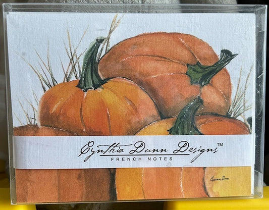 159  Pumpkin Note Cards