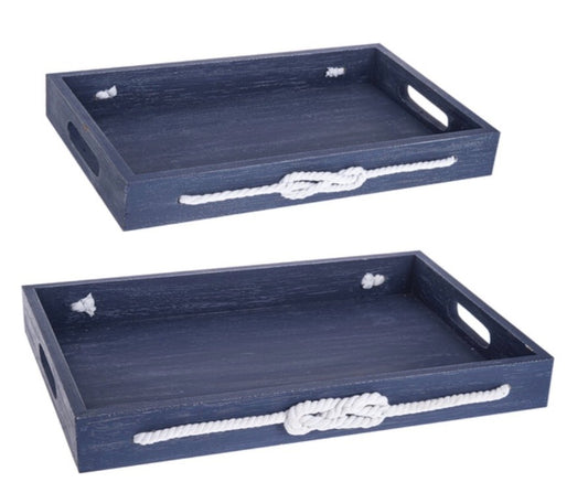 205.  Nautical Knot Tray Large