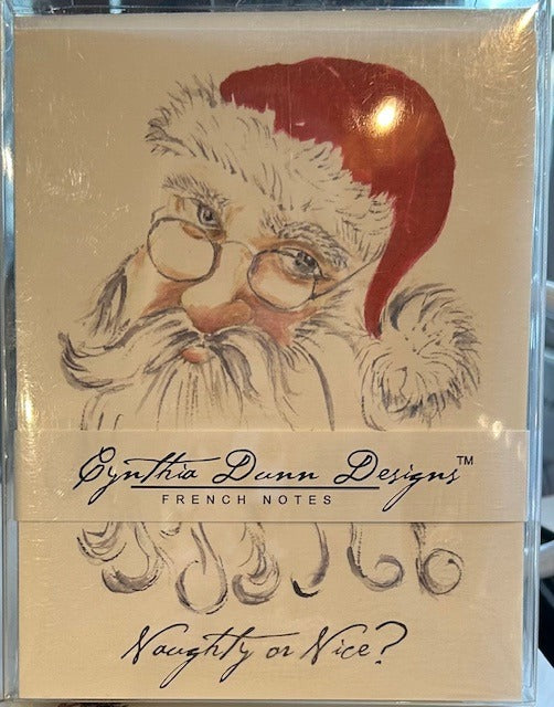 159. Santa Note Card