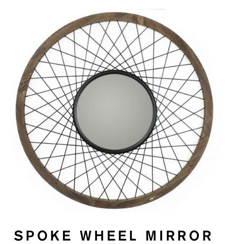 106.  Spoke Wheel Mirror