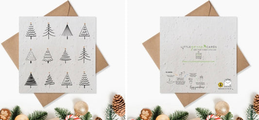 135. Christmas Tree  seed Card