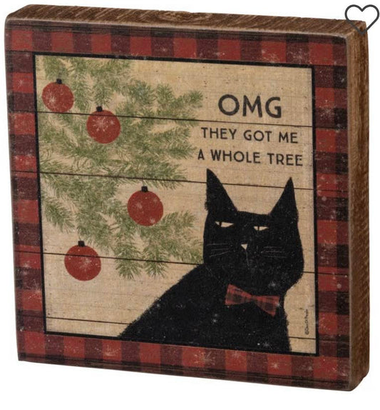 249  Cat Block Sign
